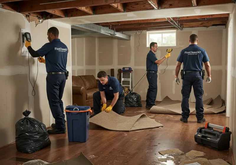 Flood DamageMaterial Assessment and Debris Removal process in Pharr, TX